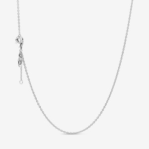 Pandora Classic Cable Chain Necklace Sterling Silver | 384ORULAJ