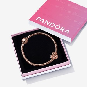 Pandora Family Tree Heart Bracelet Gift Set | 802XSCVKN