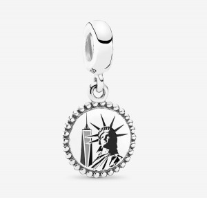 Pandora Freedom Tower Sterling Silver | 436NVKABW