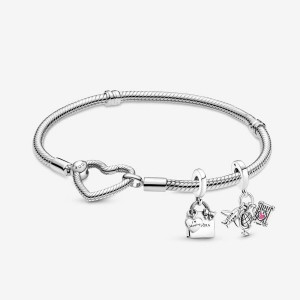 Pandora Jetsetters Charm Bracelet Set | Sterling silver | US Sterling Silver | 083BMIGCL