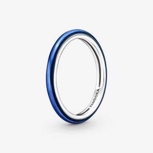 Pandora ME Electric Blue Ring Sterling Silver | 684RCOKGE