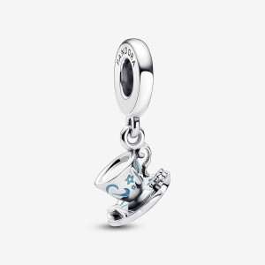 Pandora Magical Cup of Tea Dangle Charm Sterling Silver | 816VKBLYP