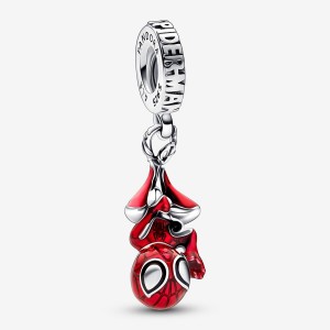 Pandora Marvel Hanging Spider-Man Dangle Charm Sterling Silver | 184PHIMWL