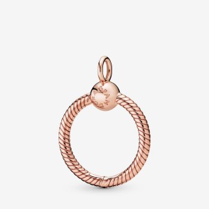 Pandora Moments Small O Pendant Rose Gold Plated | 824LXCTIS