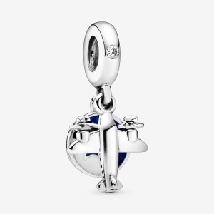 Pandora Propeller Plane Dangle Charm Airplane Charm | 791FHXPKS