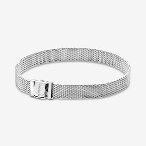 Pandora Reflexions™ Mesh Bracelet Sterling Silver | 317OJNUDK