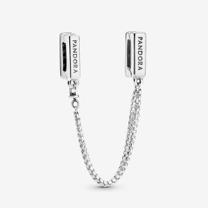 Pandora Safety Chain Clip Charm Sterling Silver | 180GNUTJE