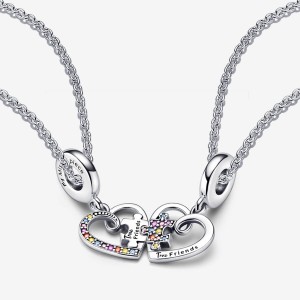 Pandora True Friends Splittable Friendship Necklace Set | 309DWSYNX