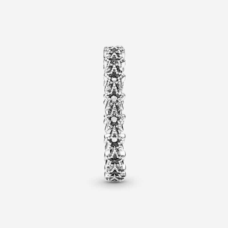 Pandora Band of Asymmetric Stars Ring Sterling Silver | 921MZIRXQ