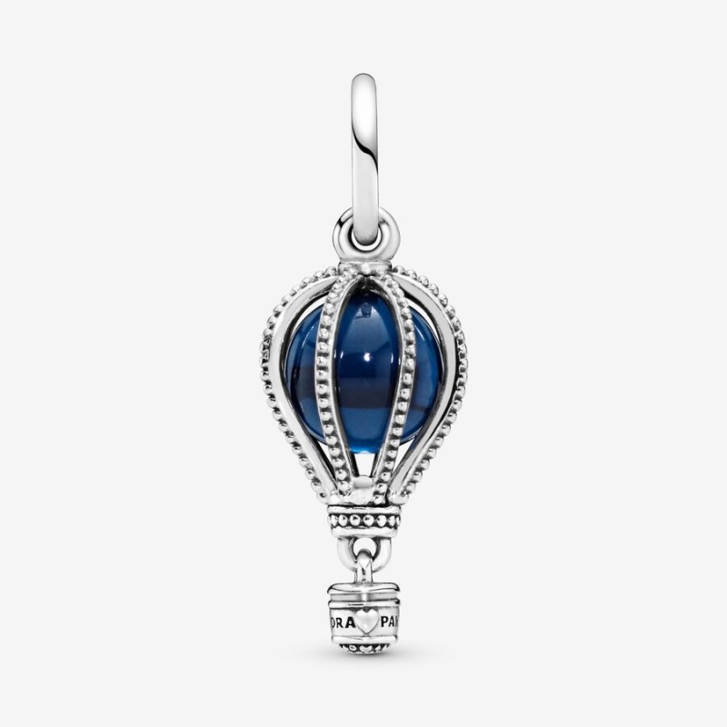 Pandora Blue Hot Air Balloon Travel Charm Travel Charms | 580WUYCVZ