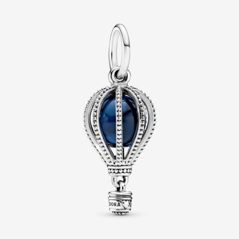 Pandora Blue Hot Air Balloon Travel Charm Travel Charms | 580WUYCVZ