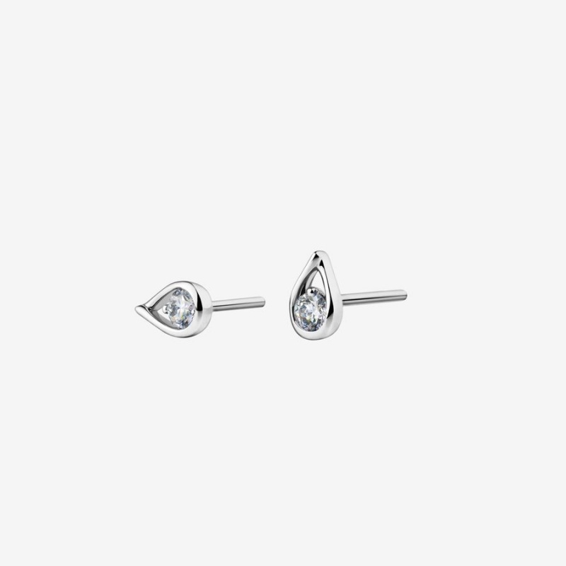 Pandora Brilliance 0.45 ct tw Lab-created Diamond Ring and Earrings Set | 503ERDQWS