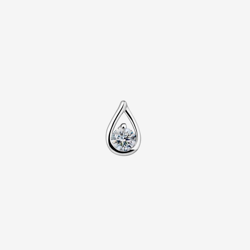 Pandora Brilliance Lab-created 0.20 ct tw Diamond Stud Earrings Sterling Silver | 504KWDLFN