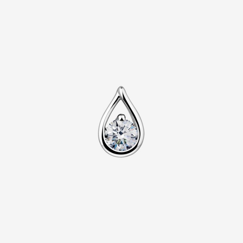 Pandora Brilliance Lab-created 0.50 ct tw Diamond Stud Earrings Sterling Silver | 503NIUGAR