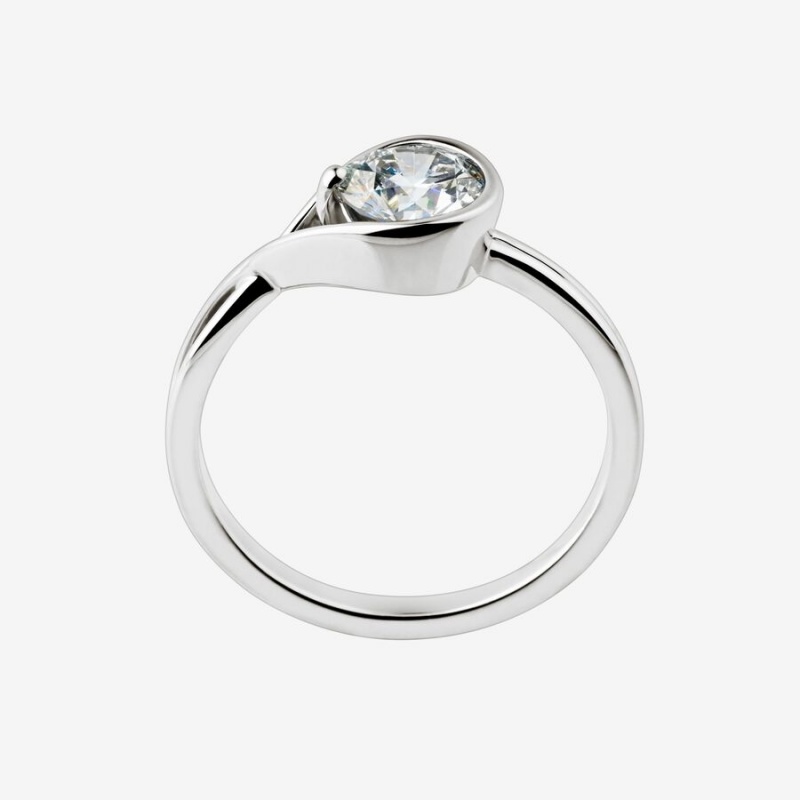 Pandora Brilliance Lab-created 1.00 ct tw Diamond Ring White Gold | 523MXGURY