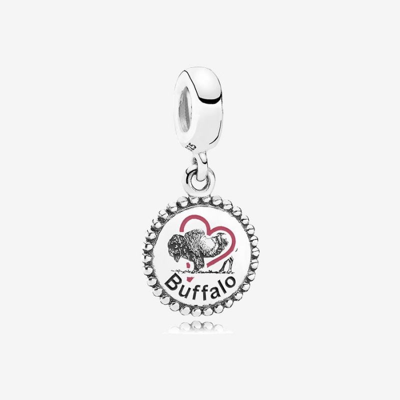 Pandora Buffalo Dangle Sterling Silver | 236XYWQPN