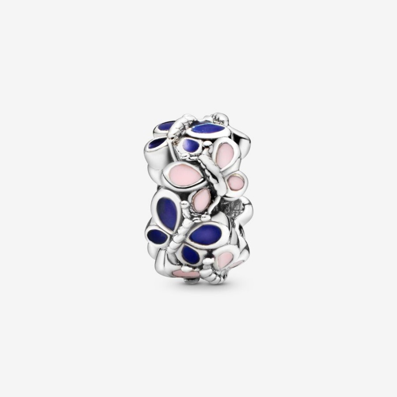 Pandora Butterflies Spacer Charm Sterling Silver | 160OMJIQU