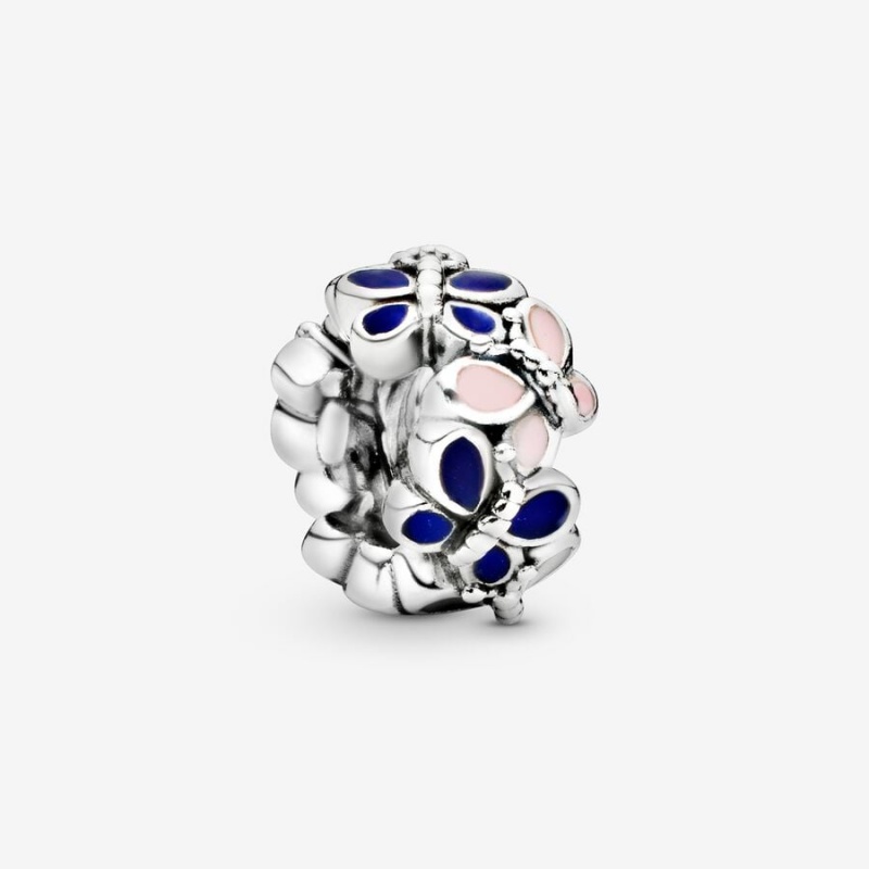 Pandora Butterflies Spacer Charm Sterling Silver | 160OMJIQU