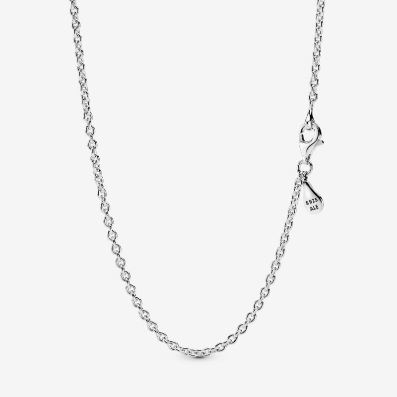 Pandora Cable Chain Necklace Sterling Silver | 157XJADPH