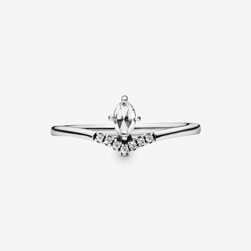 Pandora Classic Wishbone Ring Sterling Silver | 730LGJPUZ