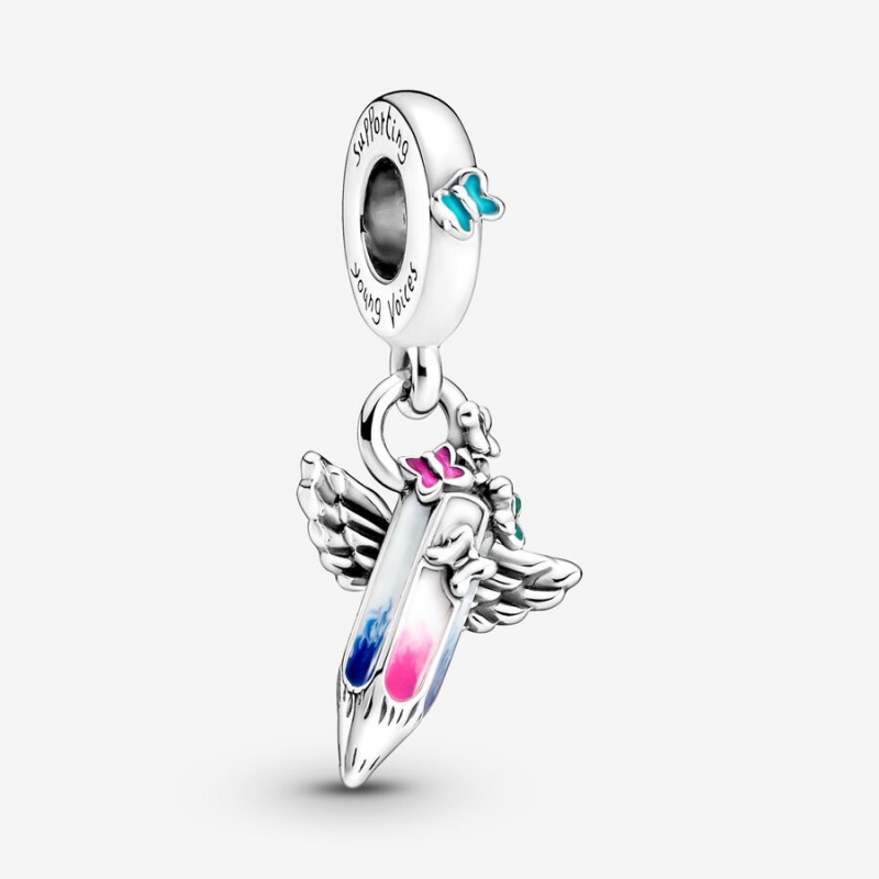 Pandora Dreams Of The Future Crayon Dangle Charm Sterling Silver | 027SZIHMR