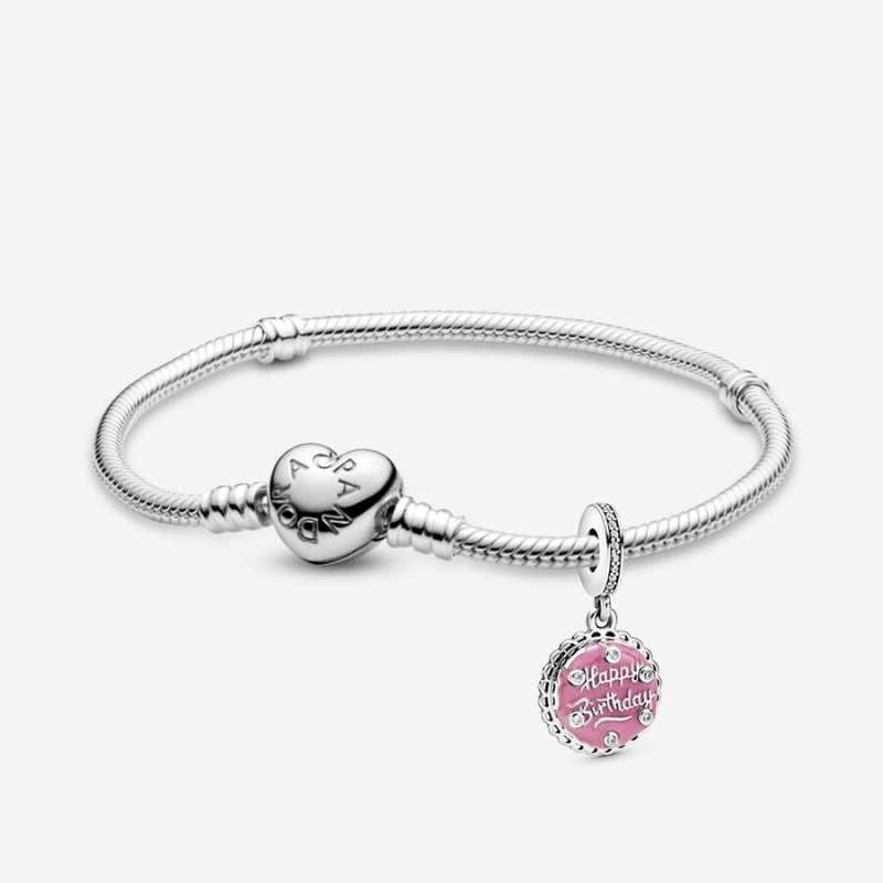 Pandora Happy Birthday To You Charm Bracelet Set | 469JUEIKG