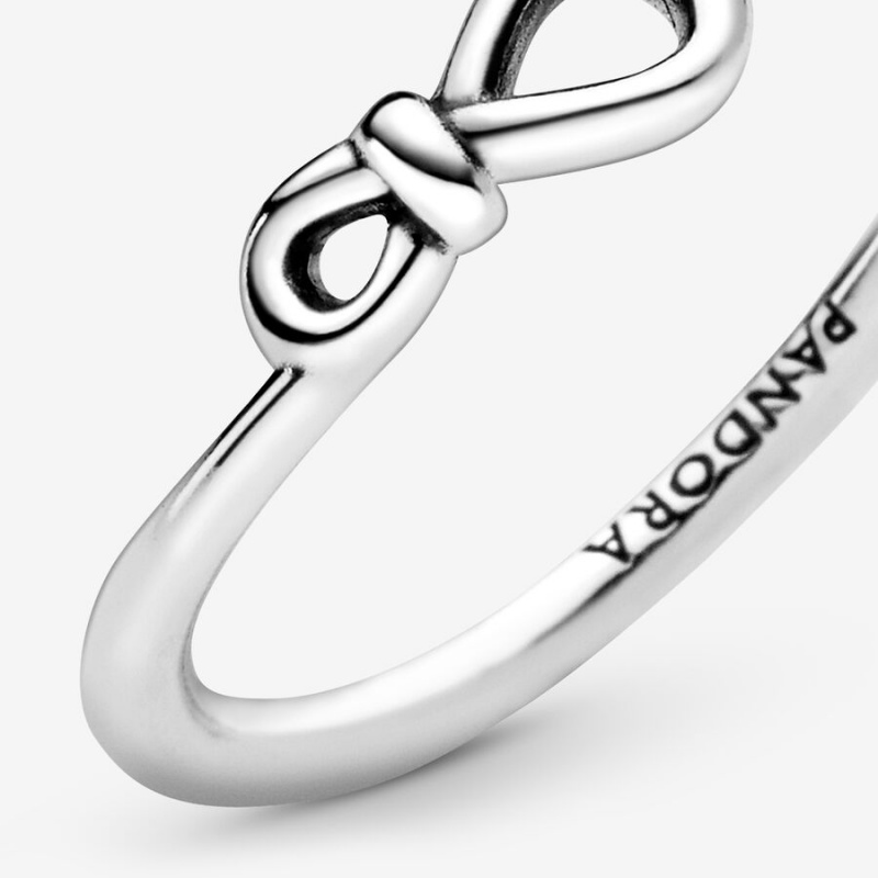 Pandora Infinity Knot Ring Sterling Silver | 053CSBDUG