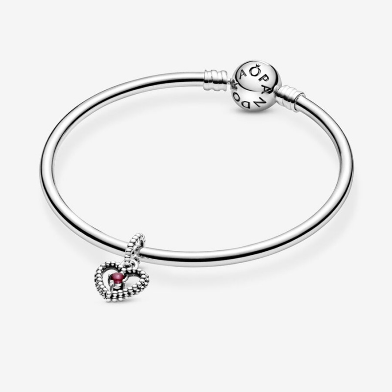 Pandora January Birthday Charm Bracelet Set | 620WNBFGO