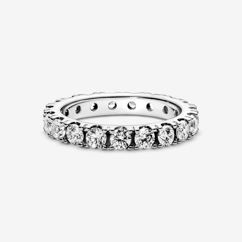 Pandora Light As Air Solitaire Stacking Ring Set | 735KSTQVE