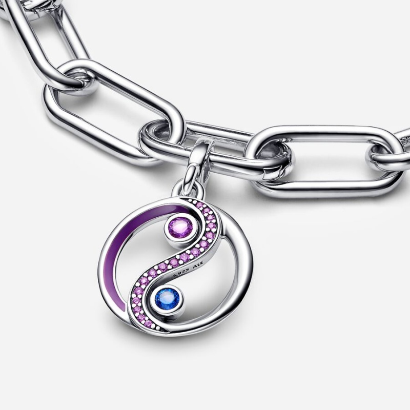 Pandora ME Balance Yin & Yang Medallion Sterling Silver | 067LEPIVZ