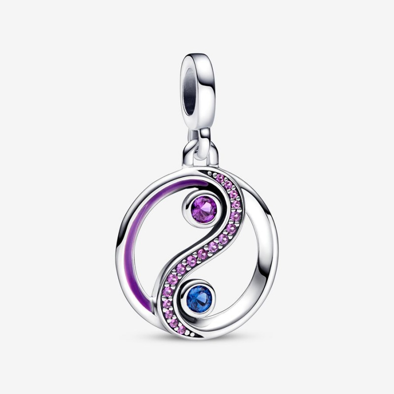 Pandora ME Balance Yin & Yang Medallion Sterling Silver | 067LEPIVZ