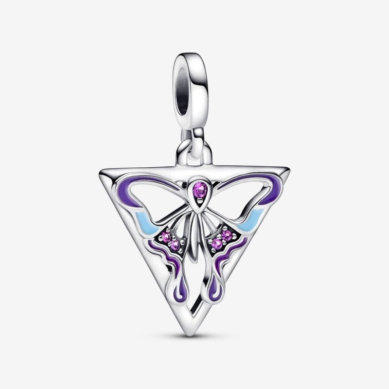 Pandora ME Butterfly Medallion Sterling Silver | 392BZNGVS