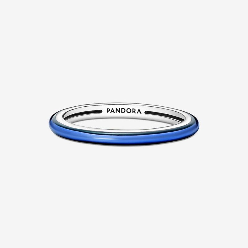 Pandora ME Electric Blue Ring Sterling Silver | 684RCOKGE