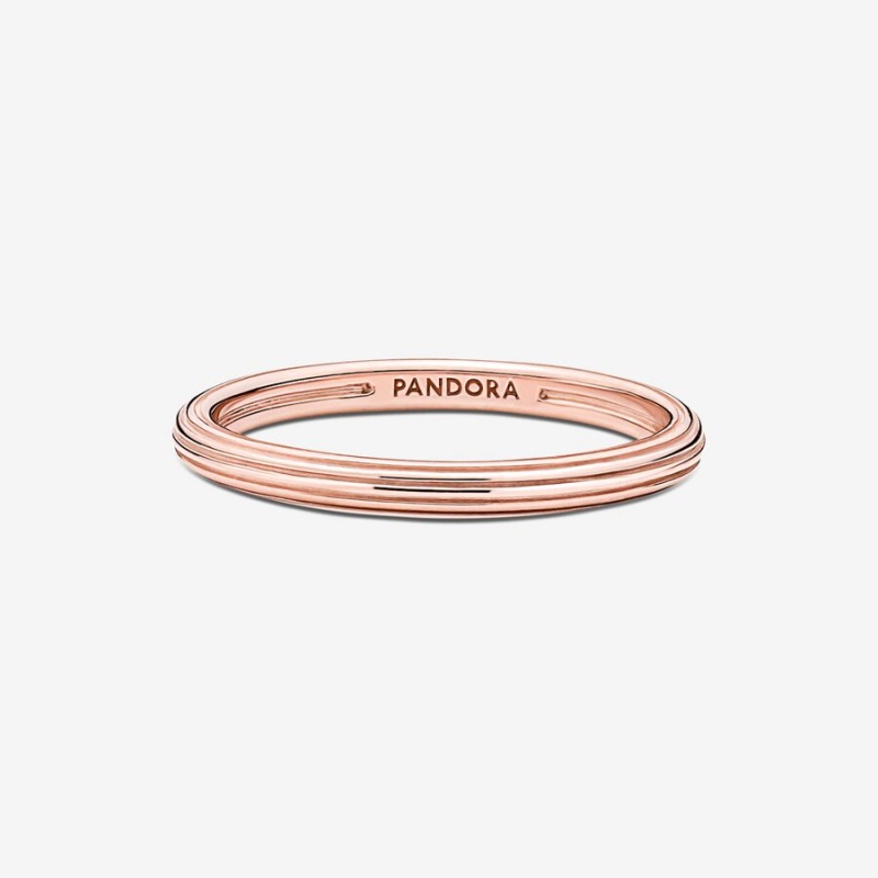 Pandora ME Ring Rose Gold Plated | 387JEPQYR