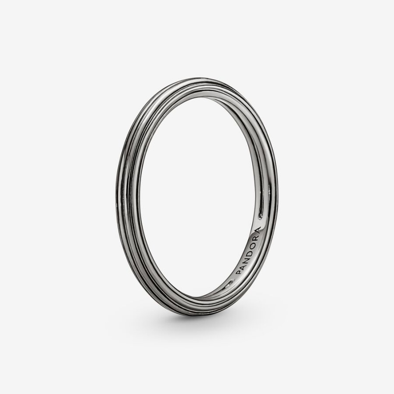 Pandora ME Ring Ruthenium Plated | 293TXUSDN