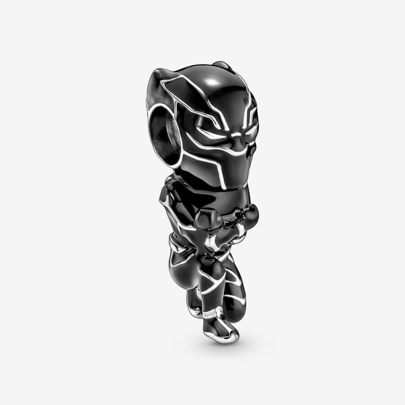 Pandora Marvel Black Panther Leather Bracelet Set | 237FCXRTJ