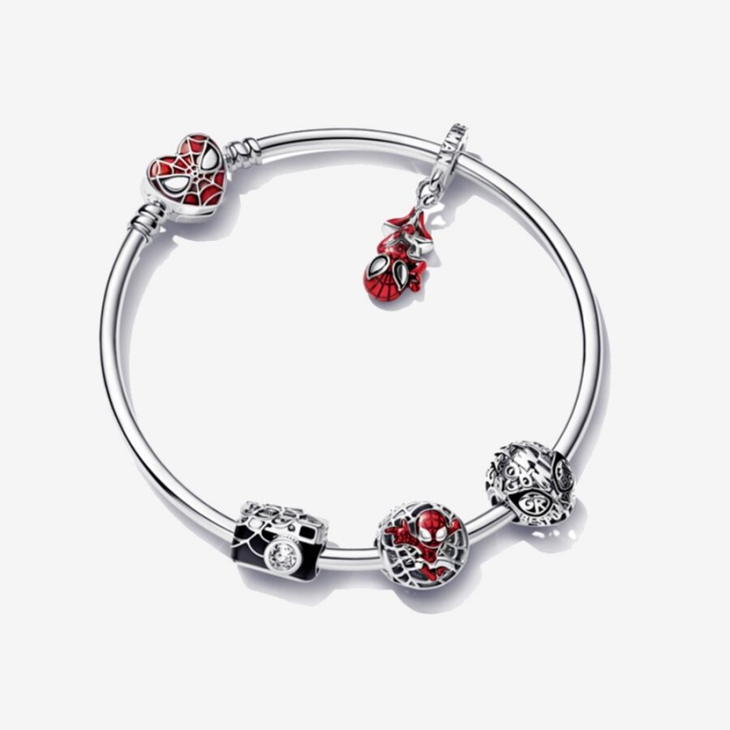 Pandora Marvel Spider-Man Full Collection Bracelet Set | 140DHLPSW