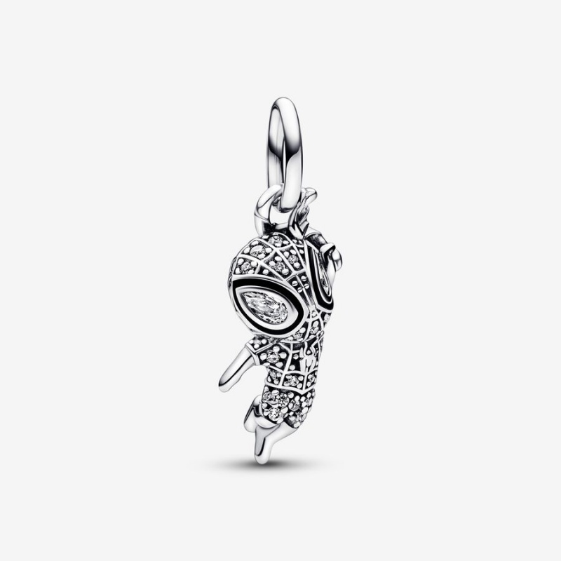 Pandora Marvel Spider-Man Pavé Pendant Sterling Silver | 847NGCYBU