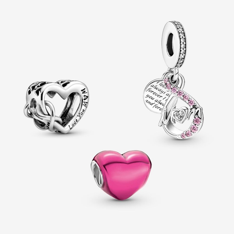 Pandora Mom Forever Charm Trio | 918YCBTWM