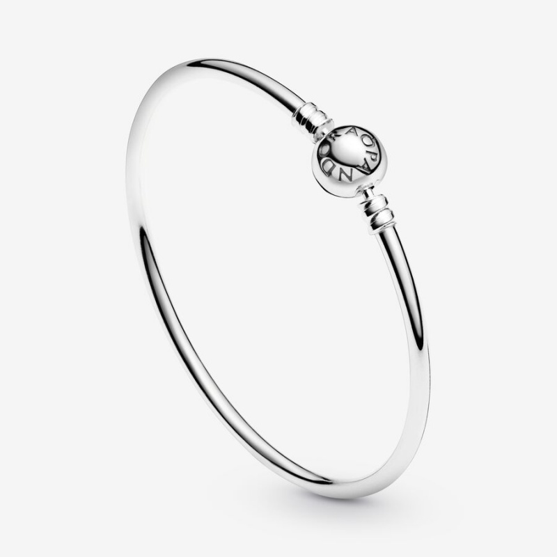 Pandora Moments Bangle Sterling Silver | 742GPZHDC