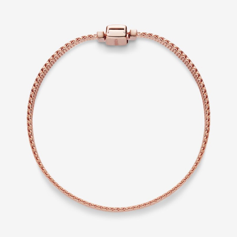 Pandora Reflexions™ Mesh Bracelet Rose Gold Plated | 105QEZWMO