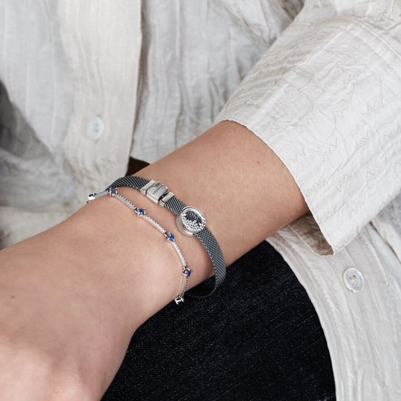 Pandora Reflexions™ Mesh Bracelet Sterling Silver | 483SAWNCR