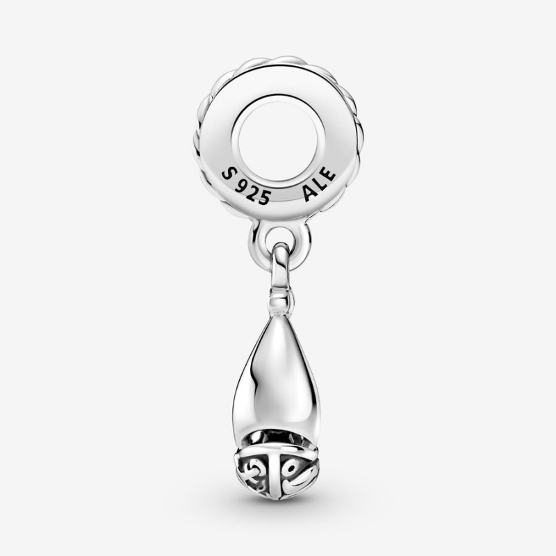 Pandora Sail Boat Dangle Charm Sterling Silver | 831GYUZID