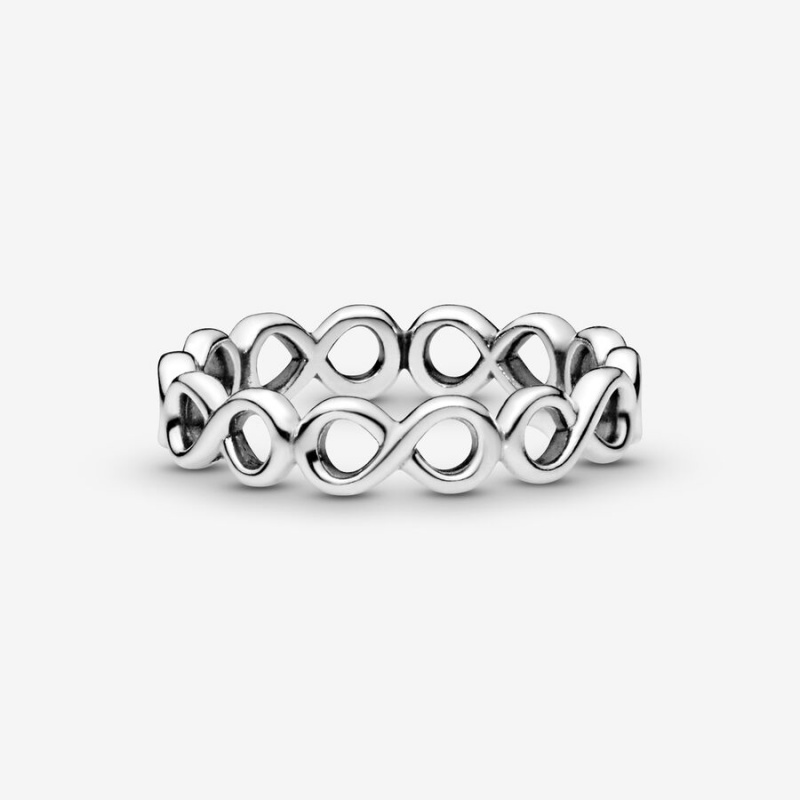 Pandora Simple Infinity Band Ring Sterling Silver | 062XLJISZ