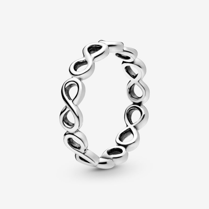 Pandora Simple Infinity Band Ring Sterling Silver | 062XLJISZ