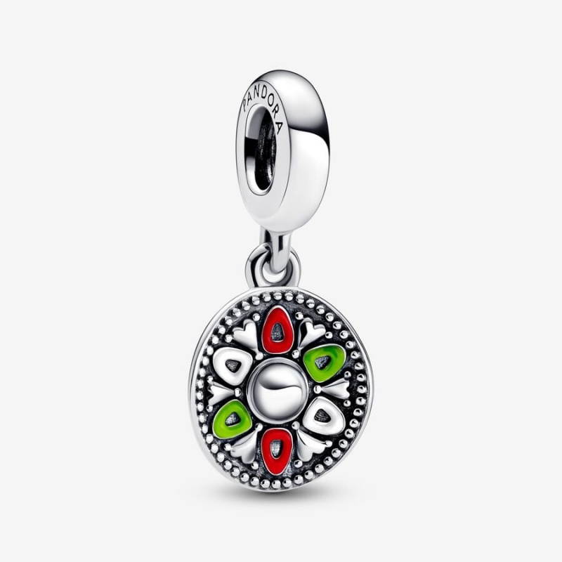 Pandora Sombrero Hat Dangle Charm Sterling Silver | 245HBFDRW