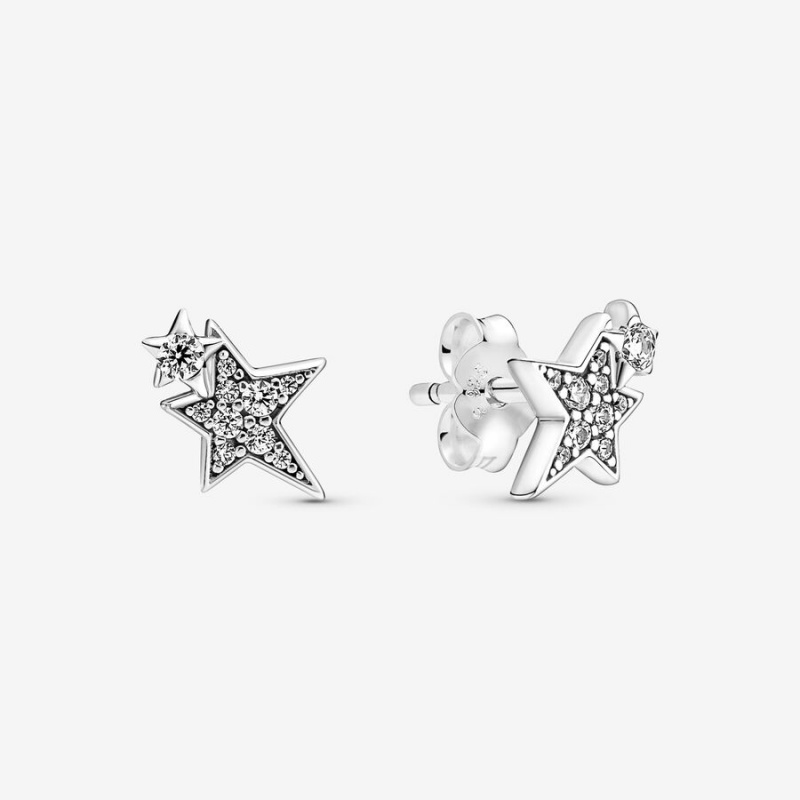 Pandora Sparkling Asymetric Star Jewelry Gift Set | 250YQGWZB