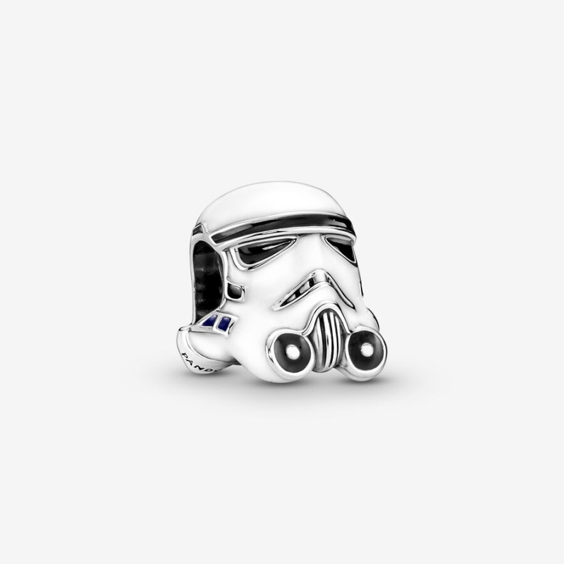 Pandora Star Wars Stormtrooper Helmet Key Ring Set | 675XCRSNW