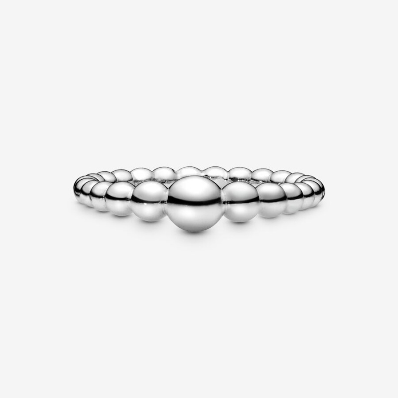 Pandora String of Beads Ring Sterling Silver | 358CGEZAW