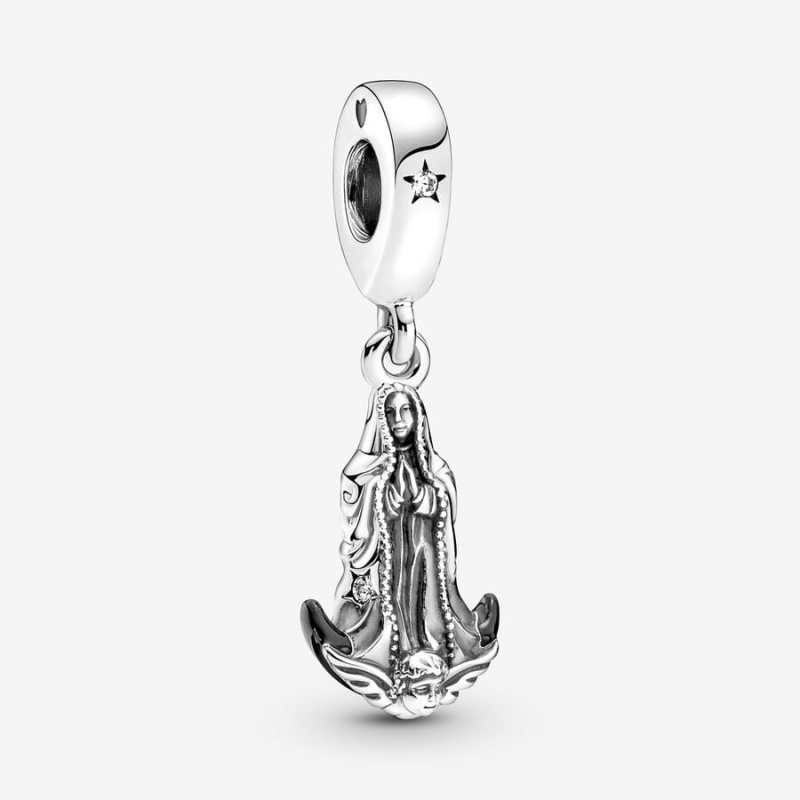 Pandora Virgin of Guadalupe Motif Dangle Charm Sterling Silver | 892DHJNPI